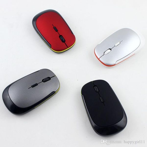 

factory price wholesales portable 2.4g wireless optical mouse 1000dpi mice for computer pc lapgamer brainstorm sell