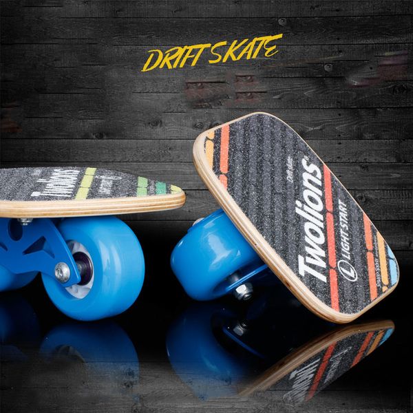 

twolions wood drift board for ine roller road drift skates antislip skateboard deck ine skates wakeboard ing