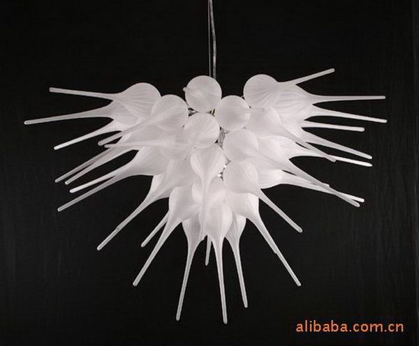 

100% mouth blown borosilicate european style indoor lighting wedding deco chihully style murano glass crystal chandelier lamps