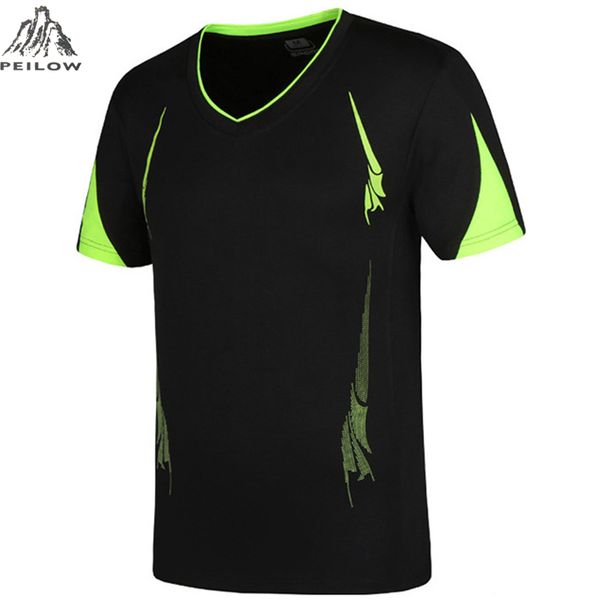 

peilow big size m~6xl,7xl,8xl,9xl quick dry slim fit &tees men printed t-shirts compression shirt short sleeve t shirt, White;black