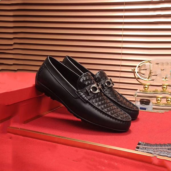 

formal dress shoes for gentle men red brown genuine leather shoes pointed toe men's business oxfords casual shoes, Black