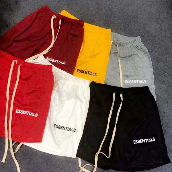 

2019ss страх божий основы shorts men fog сетки спортивные шорты est бич jogger streetwear камуфляж summer fear лучшего качества, White;black