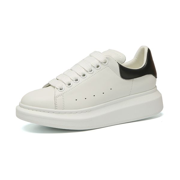 

2019 Designer top quality white leather casual shoes for girl women men black gold red fashion comfortable flat sneakers size 35-44