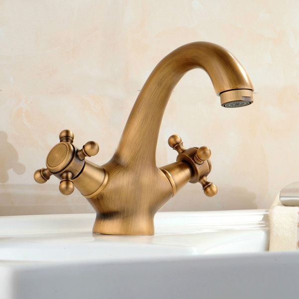 

antique faucet and cold water crane bronze brushed sink faucet black bathroom swan vintage basin sink mixer crane