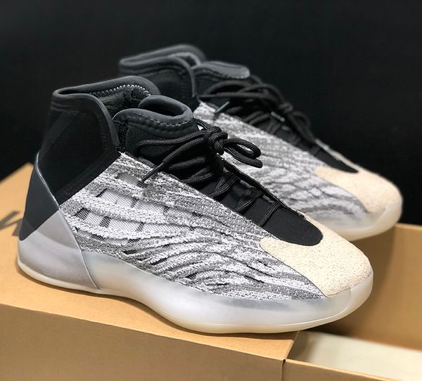 

pk version basketball quantum shoes qntm kanye west running sneaker gray black women 3m reflective air sport chaussures scarpe shoe