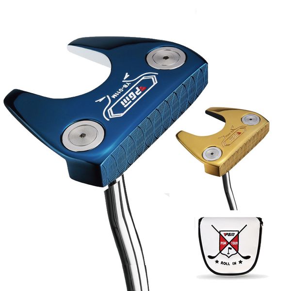 

large grip stainless steel shaft cnc milled golf putter