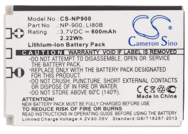 

cameron sino 600mah battery for maginon dc-6600, dc-6800, performic s5, slimline x4, slimline x5, x50, x6, x60, slimline xs6