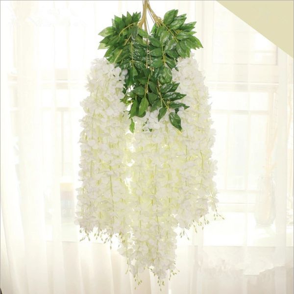 New Encrypted Hydrangea Wisteria Flower String Home Wedding