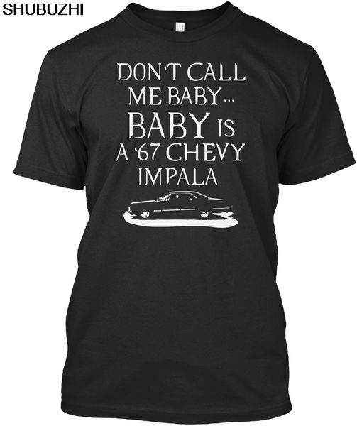 

baby-это 67 chevy impala t tee футболка мужская футболка летняя хлопковая футболка мужская тройники бесплатная доставка sbz4308, White;black