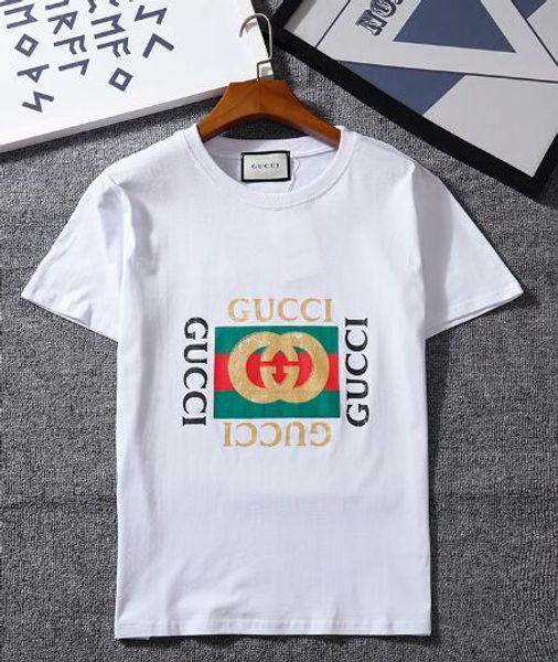 

22 tyle men t hirt brand bb gc up box logo mode logo letter printed t hirt hort leeve women hip hop kanye we t top tee hirt, White