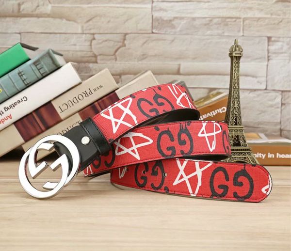 

2019 men's belt de2020signer women's fashion men's large belt buckle fashion belt wholesale, Black;brown