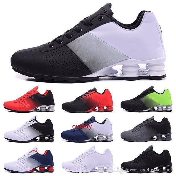 

2019 shox deliver 809 men running shoes famous deliver oz nz mens sneakers black white blue increased cushion athletics outdoor sports