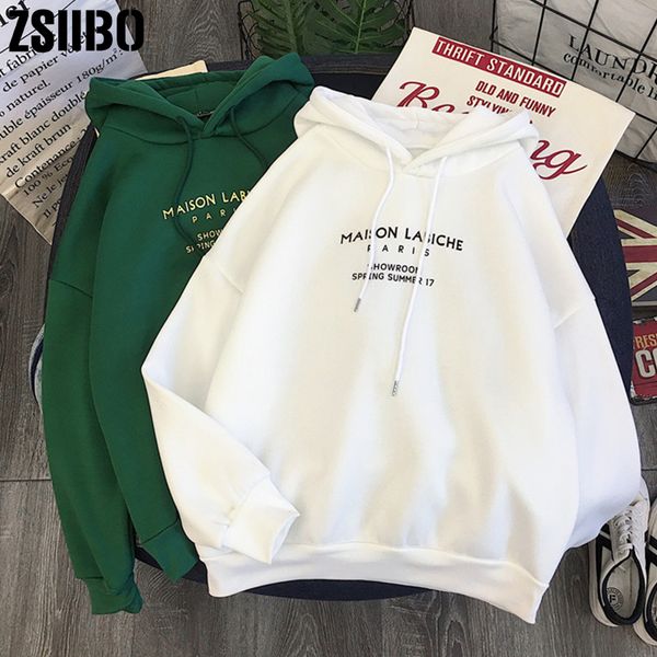 

hoody women sweatshirt women long sleeve hooded letter hoodies women size streetwear clothes tracksuit para marcus pull, Black