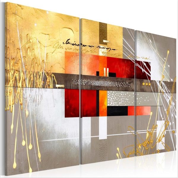 

( no frame ) canvas print modern abstract golden harvest poster home wall decor painting canvas printing art hd print painting