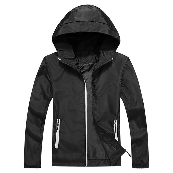 

spring outerwear men's casual thin windbreaker jacket in korean version men's waterproof jacket casual, Black;brown