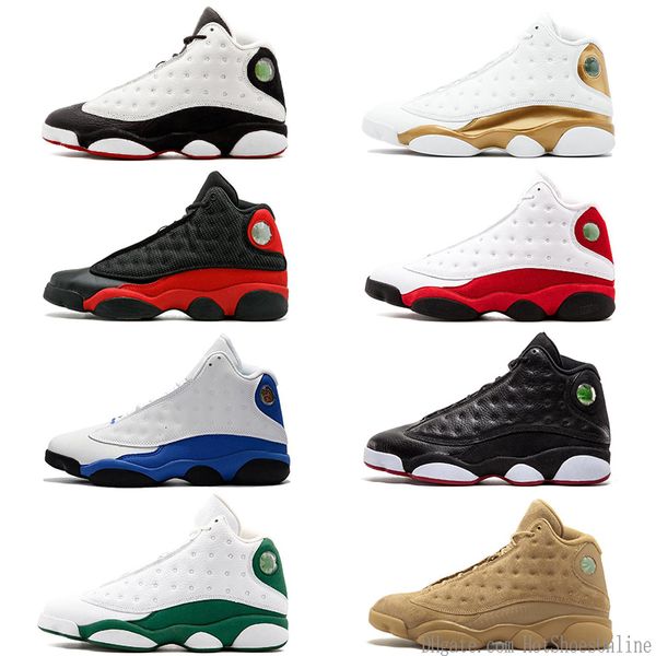 

new hyper royal 13 13s basketball shoes black cat playoffs bred dmp chicago he got game mens trainers sports sneakers size 8-13