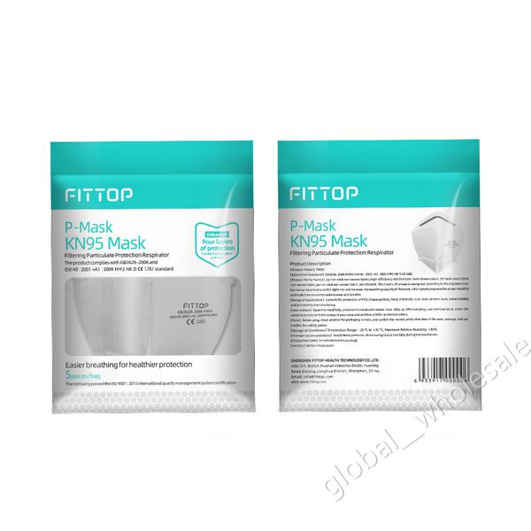 

hiqh quality kn95 mask white reusable kn95 face mask anti dust mask with dhl & ups ing