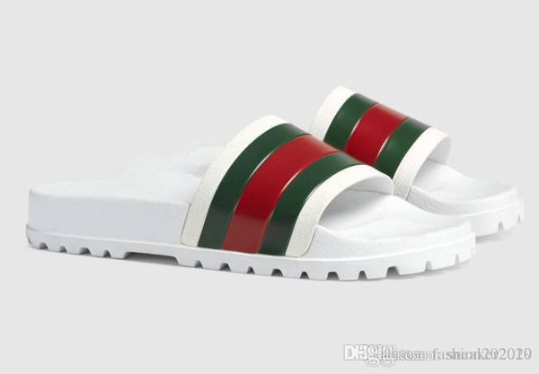 

With box 2019 men de igner andal cau al rubber huarache lipper loafer flat leather luxury brand lide de igner andal u ize 7 12
