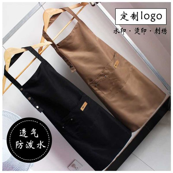 

aprons pure cotton waterproof apron overalls korean fashion waist