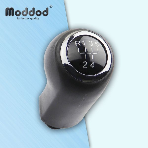 

5/6 speed gear shift knob for astra h iii 5 zafira b corsa d vauxhall shifter lever stick chromed mt headball