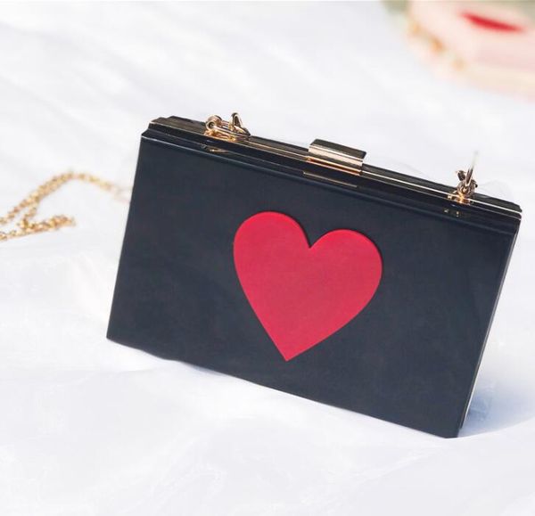 

designer women flap hangbag luxury lady chain shoulder bag fashion bright hearts bags simple bags