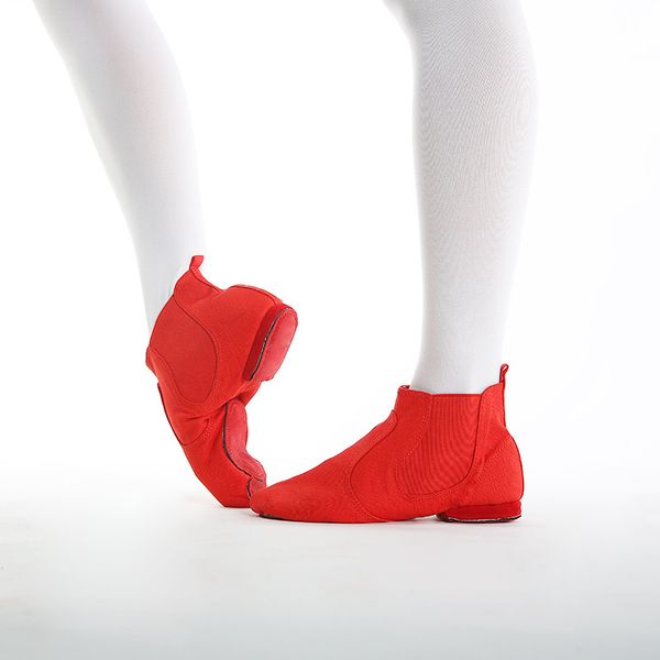

canvas jazz boots shoes women soft bottom shoes for women flat sports canvas modern yoga training sneakers