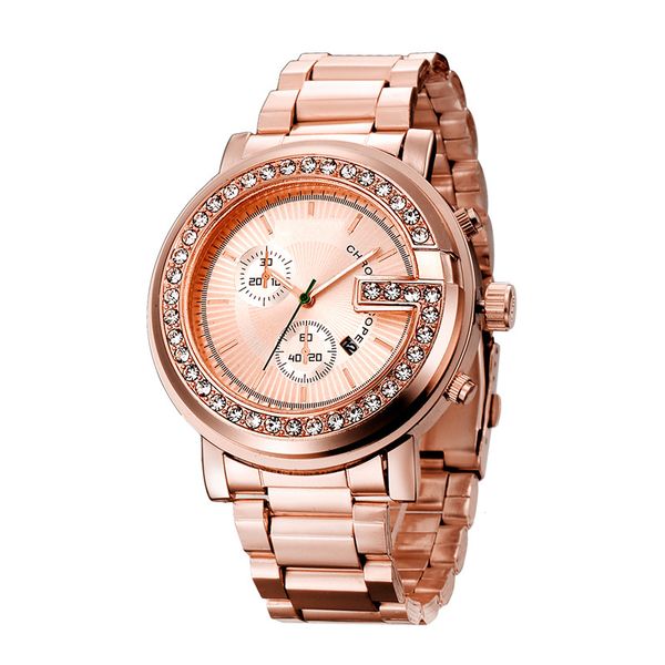 

Розовые роскошные женские часы с бриллиантом женские дизайнерские повседневные