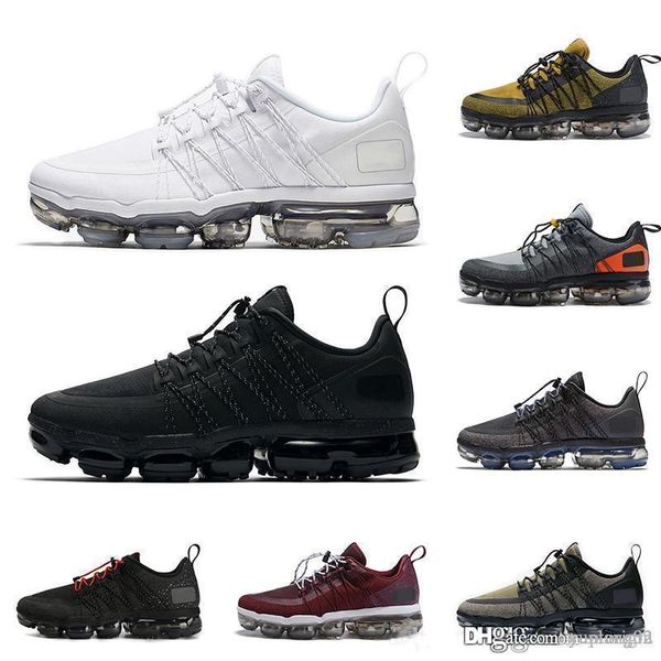 

2019 new men's casual shoes, white black reflective medium size olive burgundy powder designer sports casual shoes