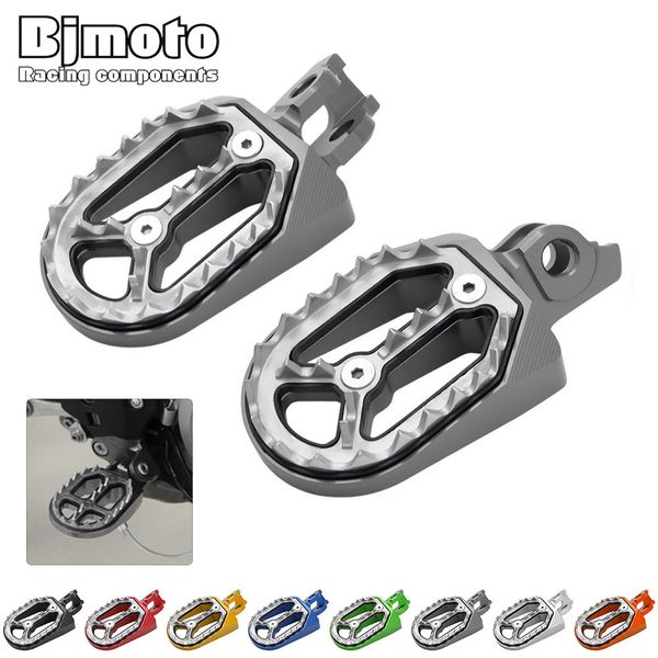 

bjmoto dirt bike racing motorbike foot pegs rests pedals for rm 250 rmz450 rmz 450 rm250 2010 2011 2012 2013 2014 2015