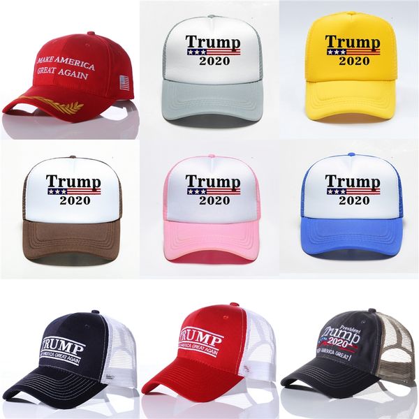 

2019 donald trump 2020 baseball cap make america great again hat embroidery keep america great hat republican president trump c #96, Blue;gray