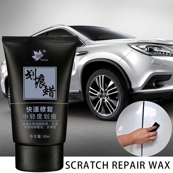 

50 ml car scratch repair wax paint care scratch remover car anti-oxidation polishing grinding compound auto maintenance tool