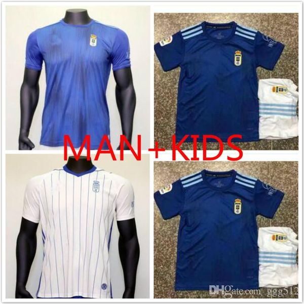 

2019/20 реал овьедо футбол джерси детские комплекты 2020 ибра барриос хоселу футбол униформа мужская овьедо дома в гостях с коротким рукавом, Black;yellow