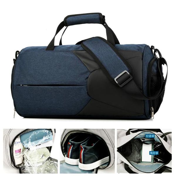 

duffel bag travel sports bag training sac de sport bags for gym men lighweight fitness dry man outdoor luggage tote handbag