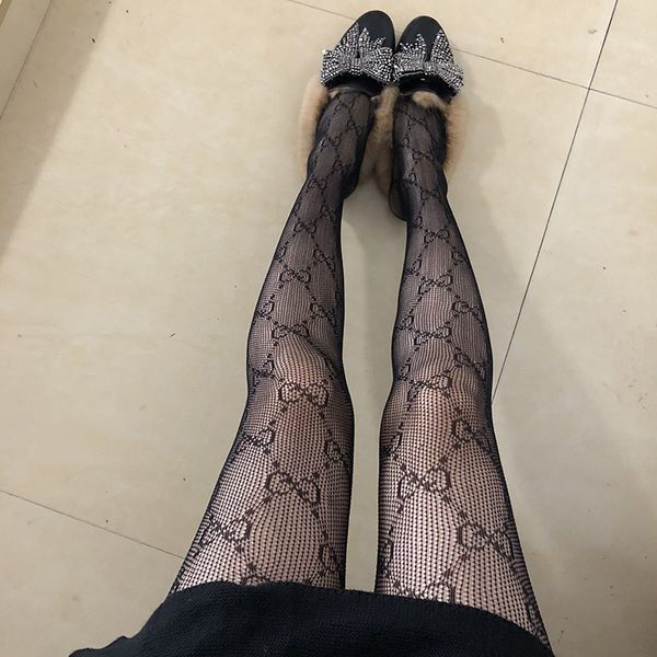 

4PAIRS Девушки Sexy колготки Узкие Дикие Эластичные колготки дышащие Письма Печать Чулки тонкие Anti-крюк Шелковый Престижное Личность гетры