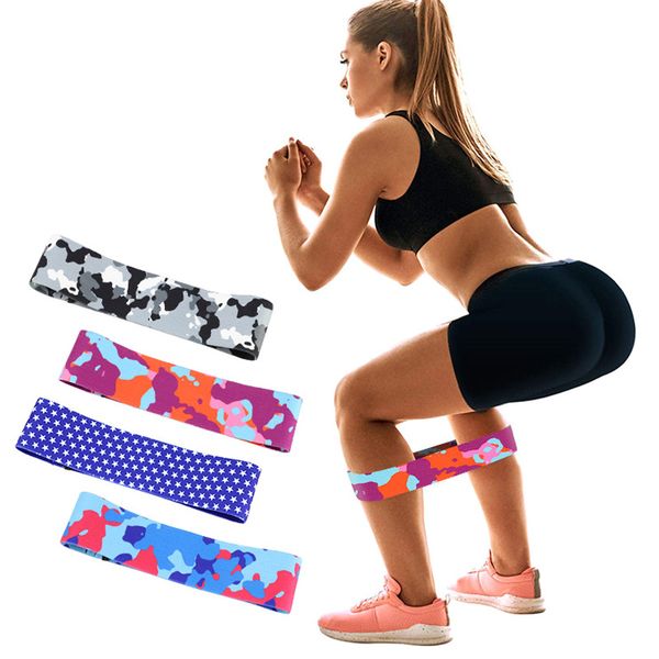 

yoga resistance band anti-slip workout exercise stretch band for leg hip training mck99