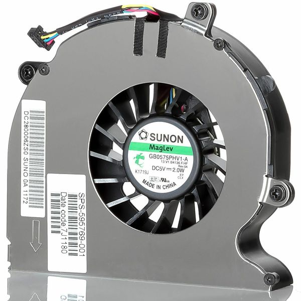 ÜCRETSİZ Nakliye Orijinal Dizüstü Bilgisayar HP EliteBook 8540P 8540P 8540W CPU Fan 595769-001 için