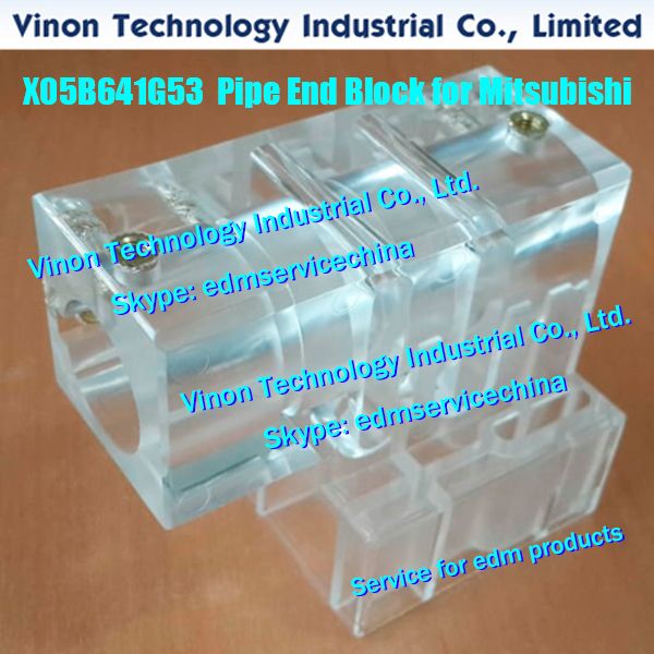 

dgv7600 edm блок конец трубы для станков mitsubishi mv1200s, mv2400s dgv76a, x05b641g53, x05-b641-g53 блок edm энд конец