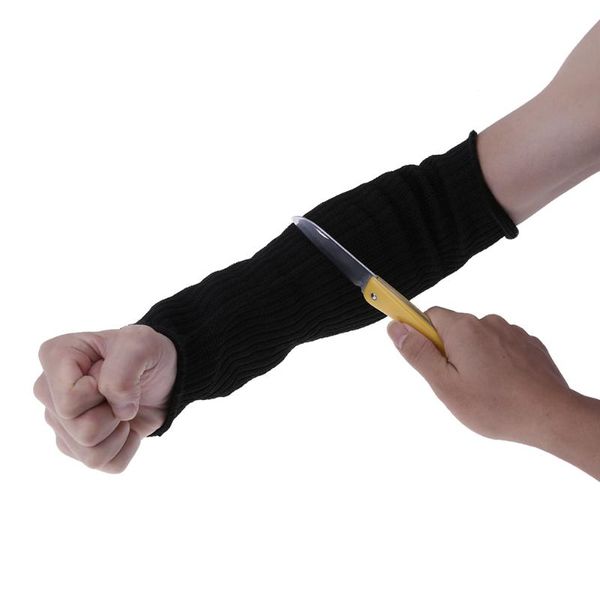 

1pcs protective anti abrasion guard armguard cut resistant safety medium duty arm guard support guards pads arm sleeve warmers, Black;gray