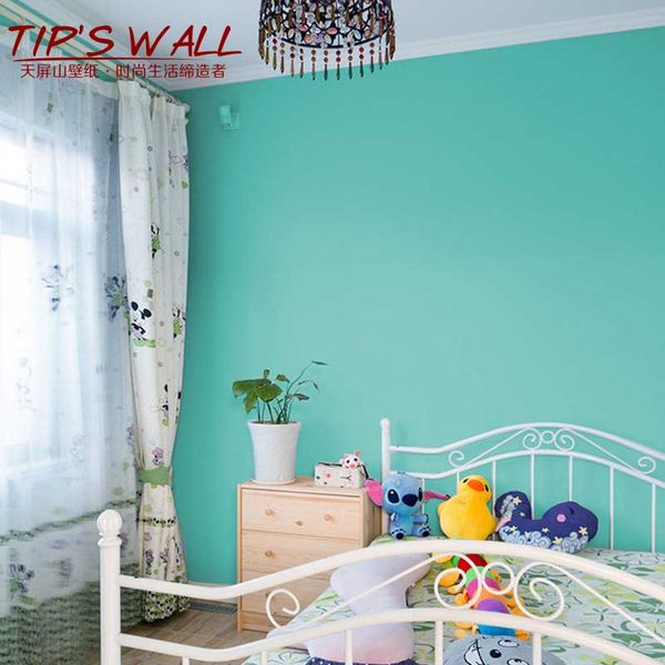 

classic solid color wallpaper waterproof anti - fouling wallpaper