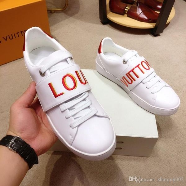 

19ss luxury fashion designer shoes mens womens snake ace genuine leather designer sneakers gift flat boots comfortable casual shoes, Blue;gray