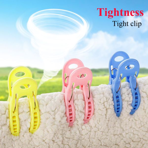 

3pcs/bag strong plastic clips cloth socks laundry clothespin home needs