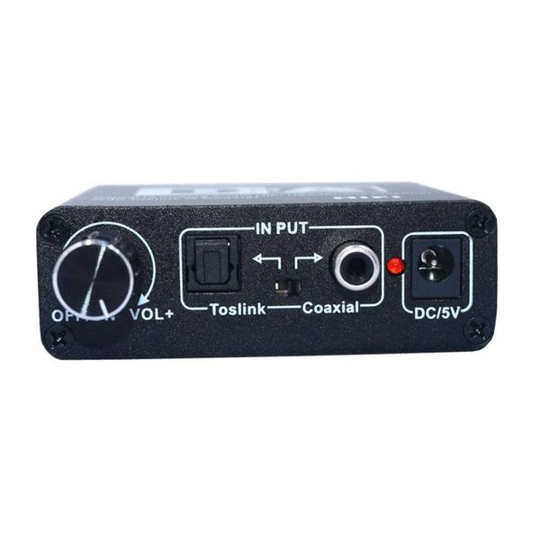 

192khz dac converter digital to analog converter volume control for xbox dvd blu-ray ps3 ps4 av amps cinema systems