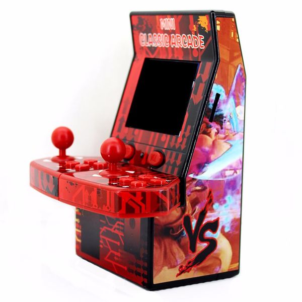 

mini portable arcade machine classical retro handheld video game console built-in 183 arcade games support tf card