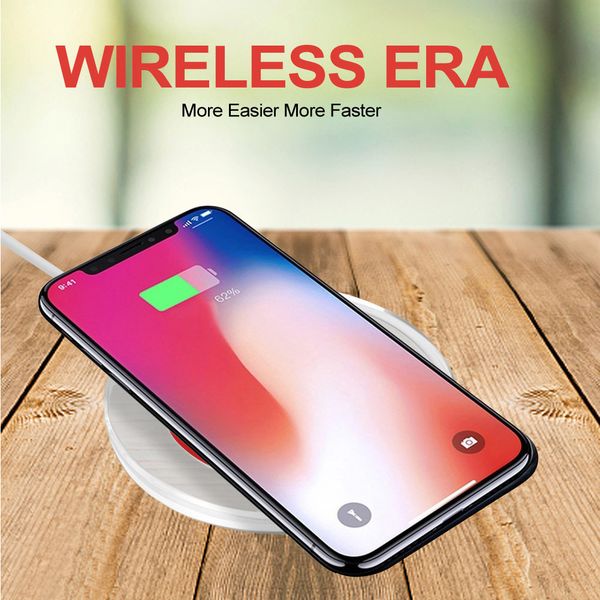 

plastic crystal qi wireless chargers portable wireless charger qi standard charging pad for cell phone k9 wireless charger mini ultra-thin