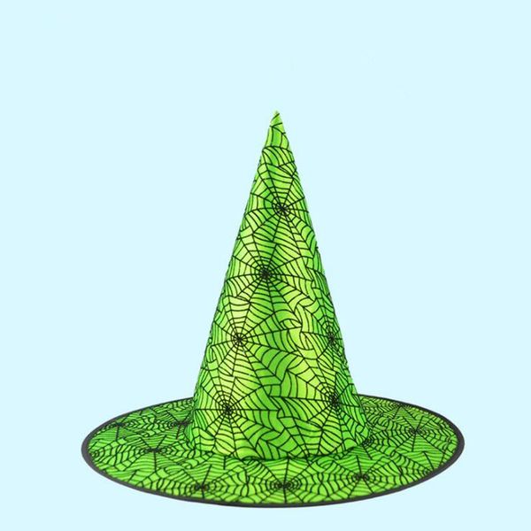 

new kids adults spiderweb skull witch hat magic fairy hats caps performance party hats party supplies wedding