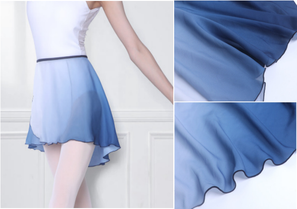 

2020 ballet dance skirt children chiffon blue floral print practice leotard dance dress women ballet dancing dress, Black;red