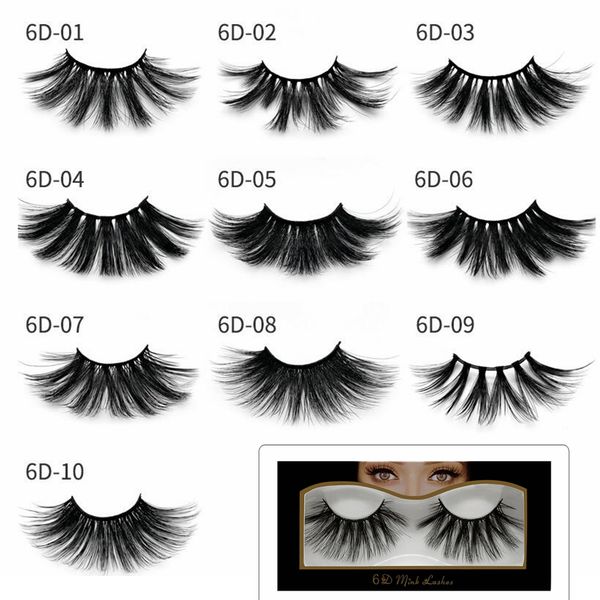 

6d mink eyela he 25mm me y cro mink fal e la he oft natural thick eyela he eye la he exten ion beauty tool gga2029