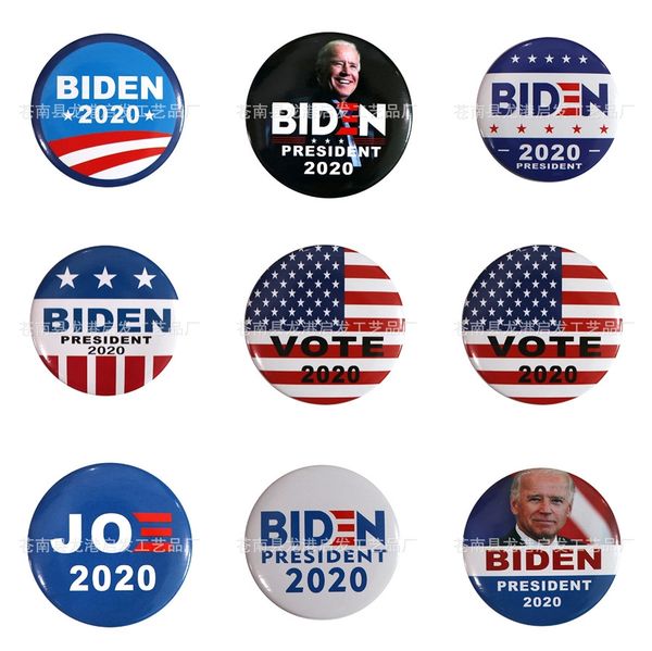 

metal lapel biden badges flag biden badge flag lapal pin on backpack pins for clothes xy0044 #134, Silver