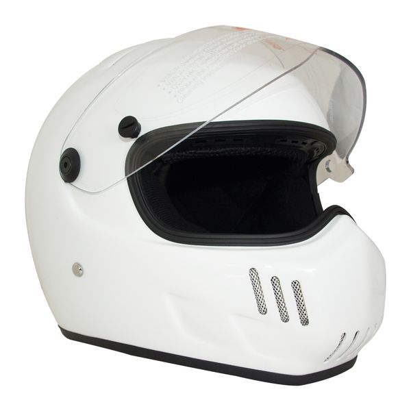 

vcoros glass fiber full face motocycle helmet with original visor retro motorbike helmet man women vintage capacete moto
