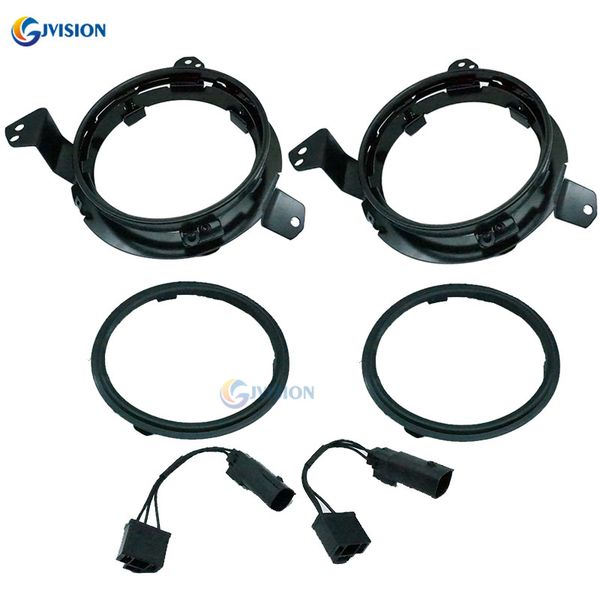 

round 7 inch headlight mounting brackets for wrangler jl 2018